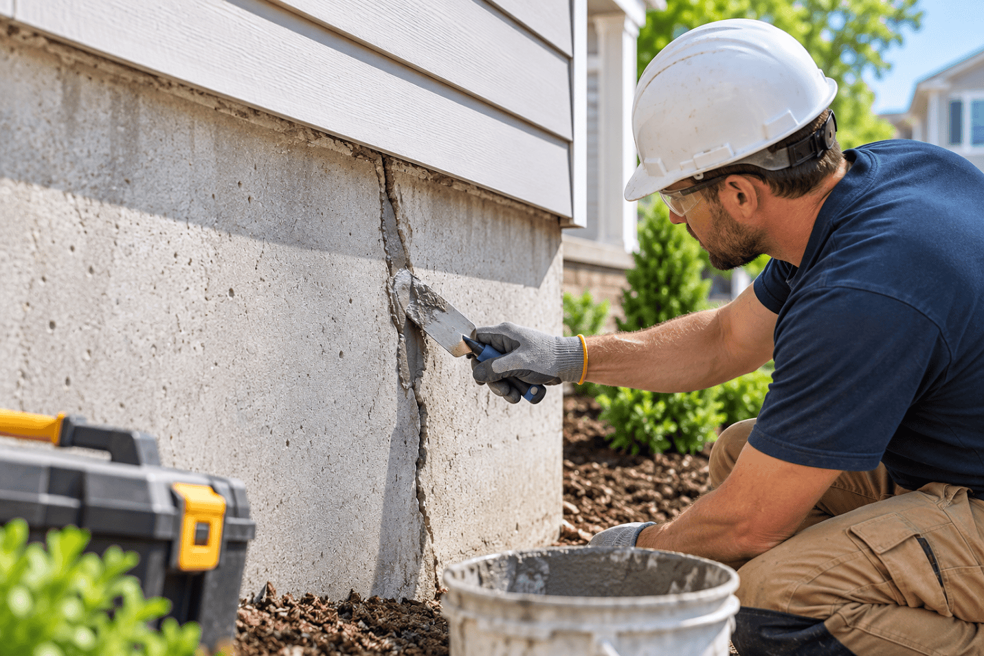 Foundation Crack Repair