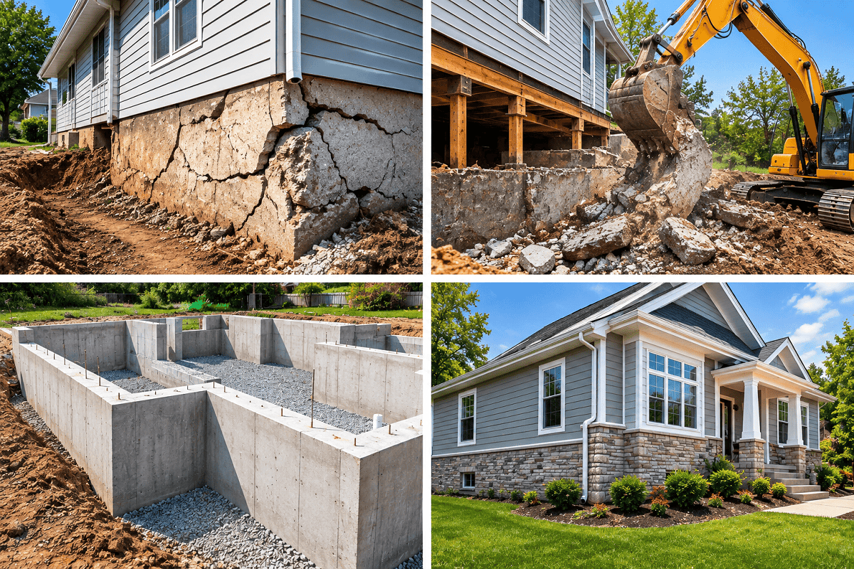 Foundation Replacement Services in Cleveland, OH